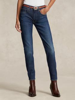 Polo Ralph Lauren Mid Rise Skinny Jeans, Celebes Wash, Celebes Wash