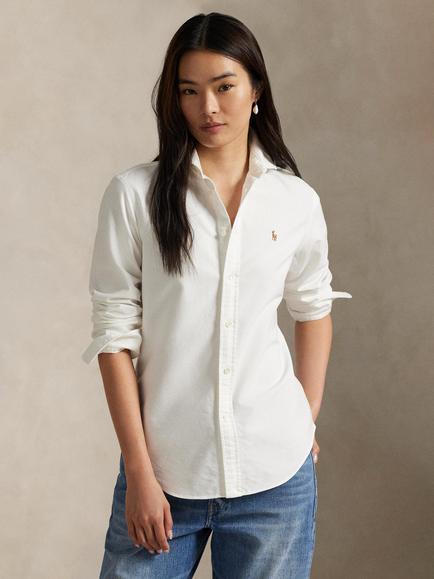 Polo Ralph Lauren Cotton Shirt, White, White