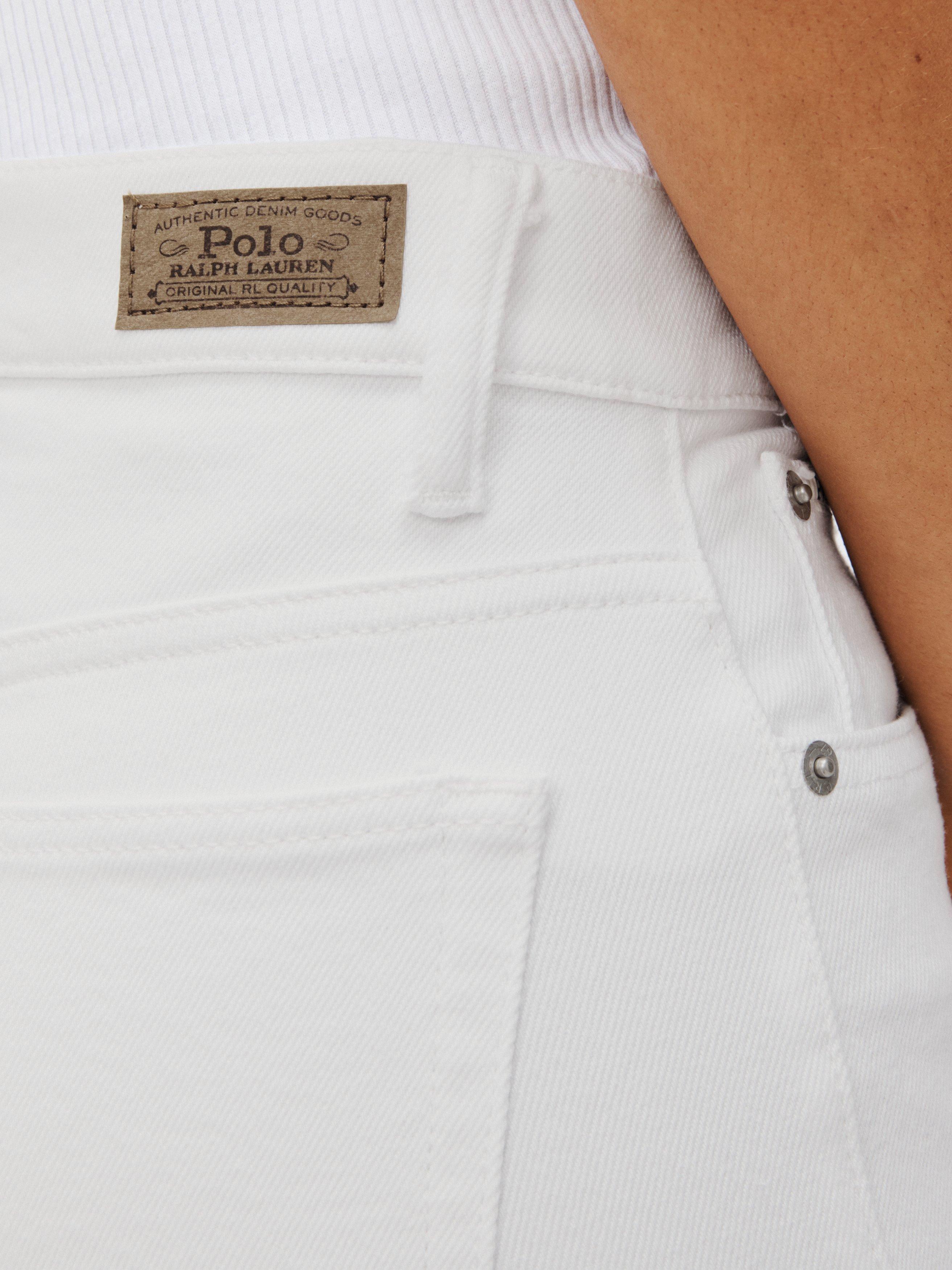 Product image 5 of 6, which shows Polo Ralph Lauren Mid Rise Skinny Jeans, Amesbury Wash, 26