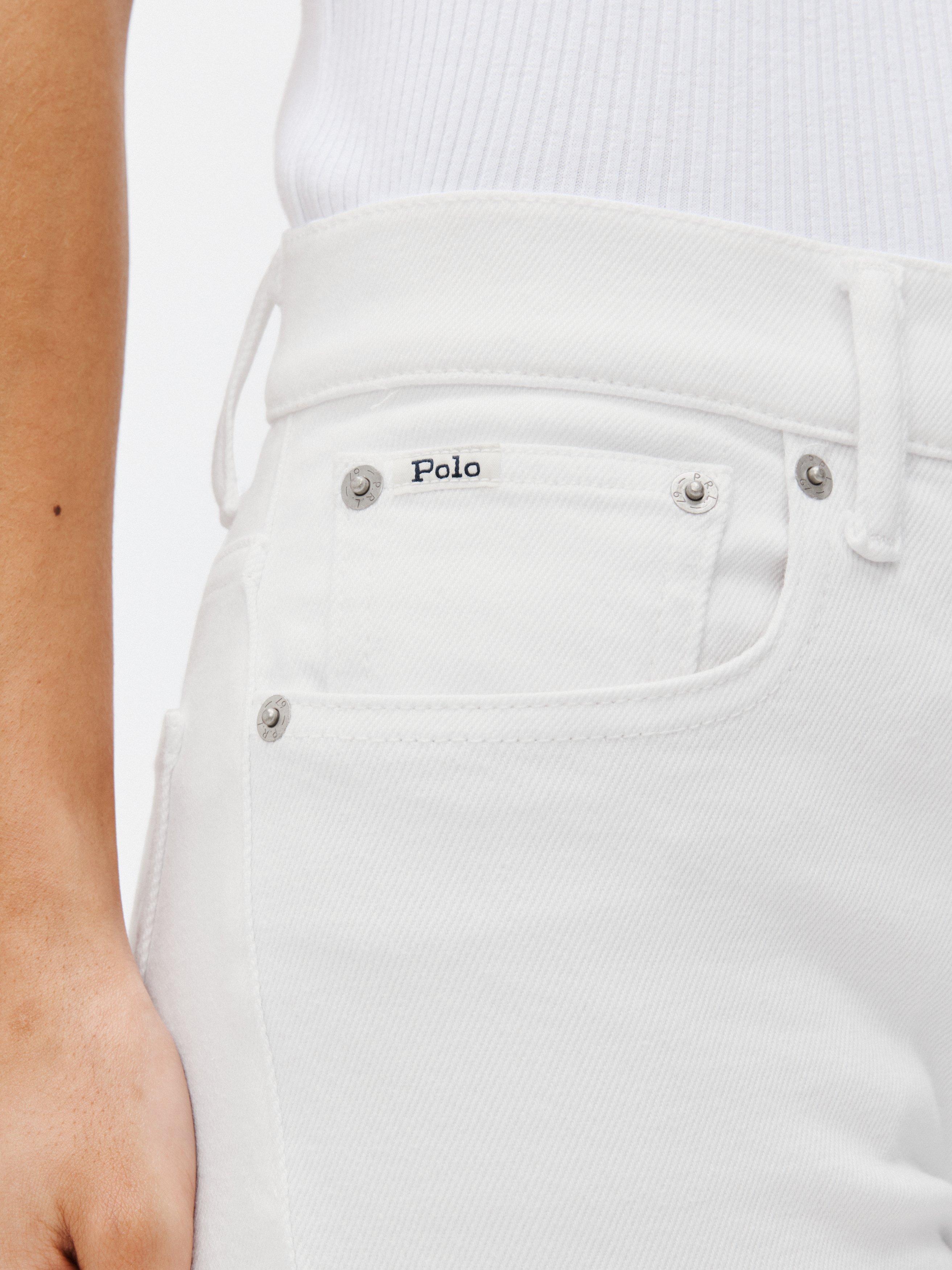 Product image 6 of 6, which shows Polo Ralph Lauren Mid Rise Skinny Jeans, Amesbury Wash, 26