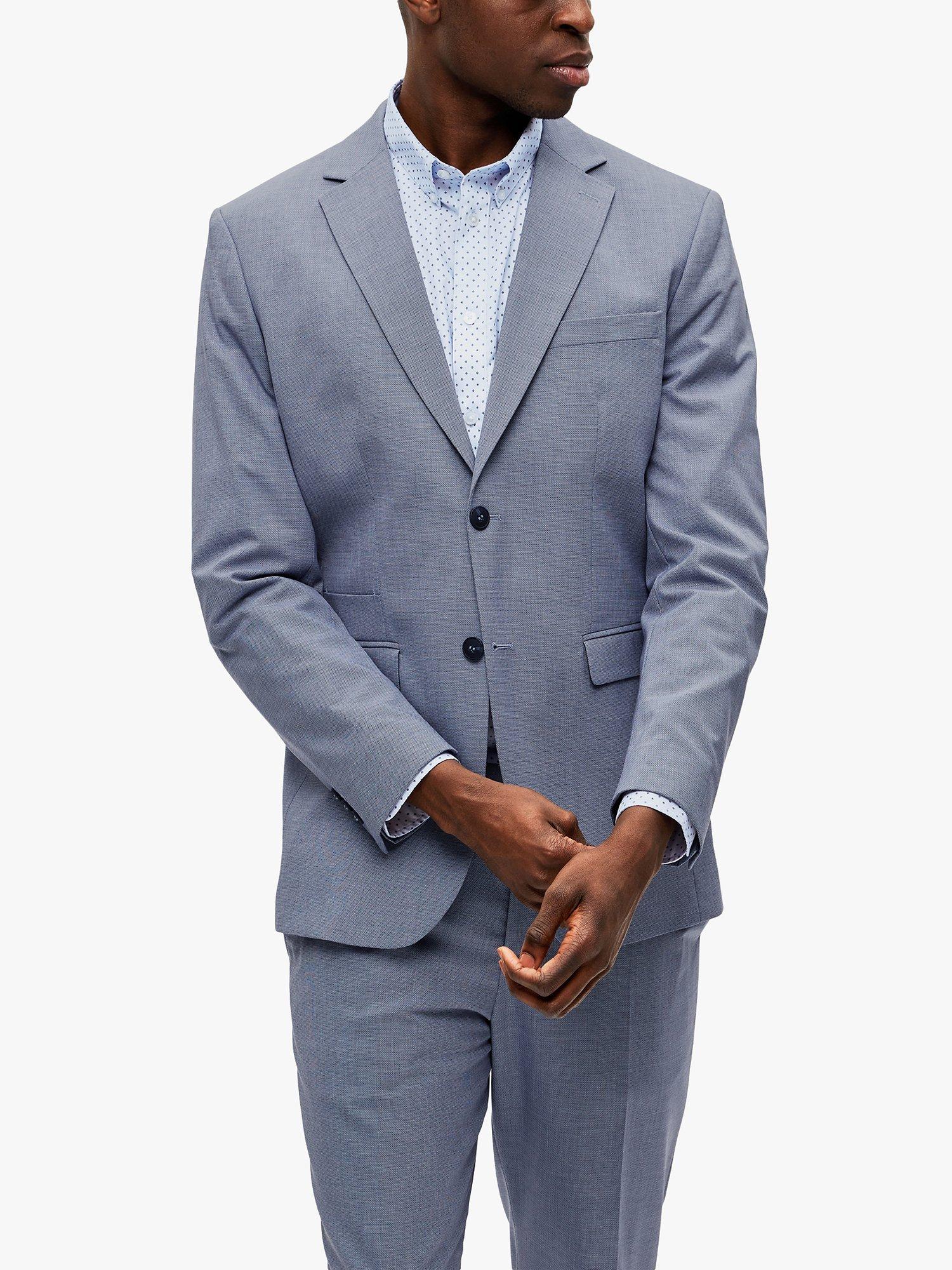 SELECTED HOMME Liam Slim Fit Blazer, Light Blue