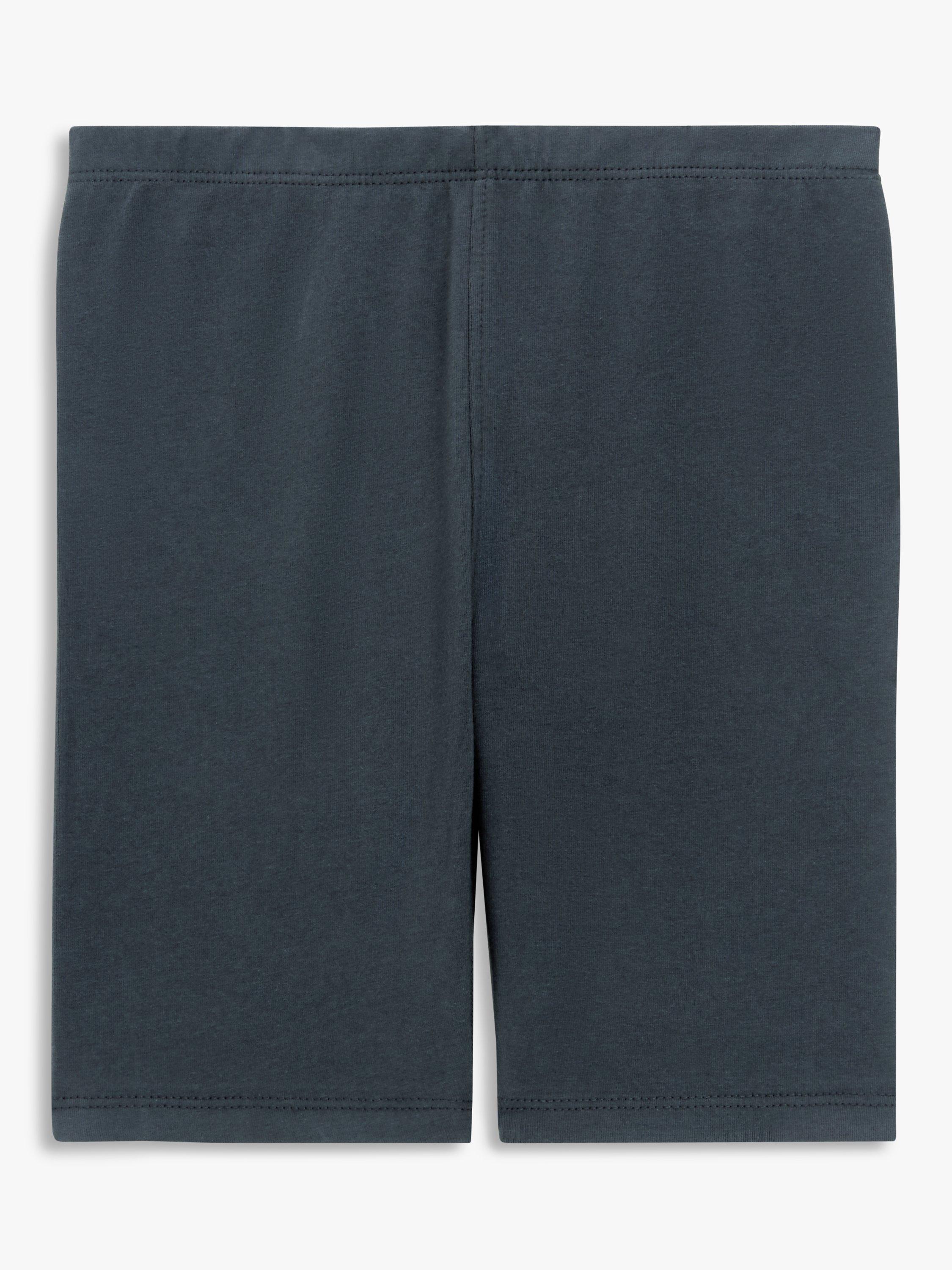 Product image 4 of 5, which shows John Lewis ANYDAY Kids' Jersey Cycling Shorts, Dark Grey, 2 years