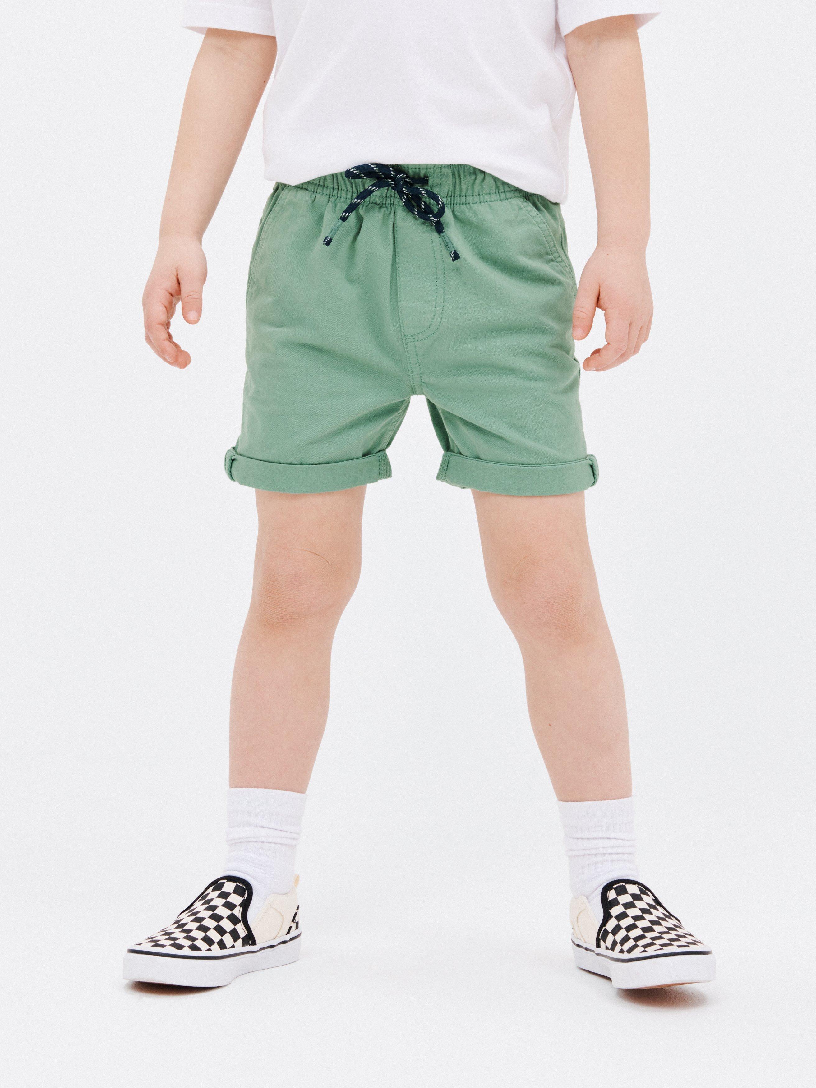 John Lewis Kids' Dock Shorts, Green, 7 years