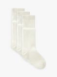 John Lewis ANYDAY Kids' Cotton Rich Tights, Pack of 3