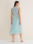 Phase Eight Amora Bodice Pleated Midi Dress
