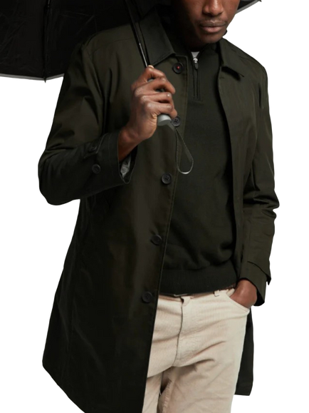 Guards London Spitalfields Raincoat - view 2, Black