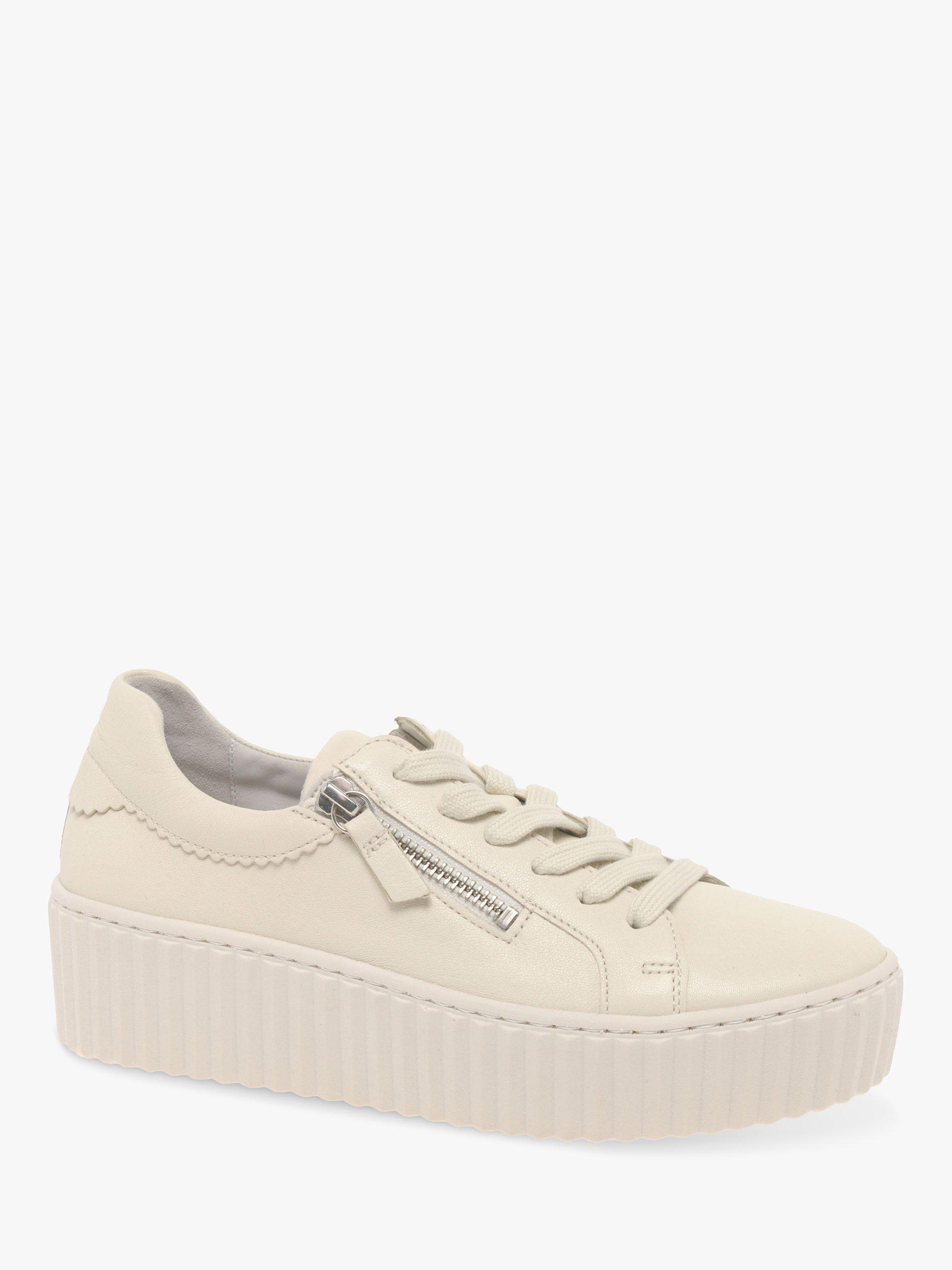 Gabor Dolly Nubuck Flatform Trainers
