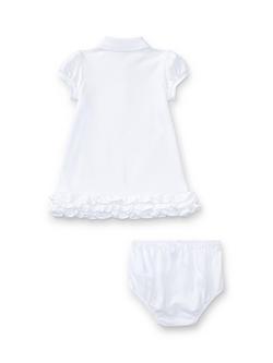 Polo Ralph Lauren Baby Schiffli Dress & Bloomers Set, White - view 2, White