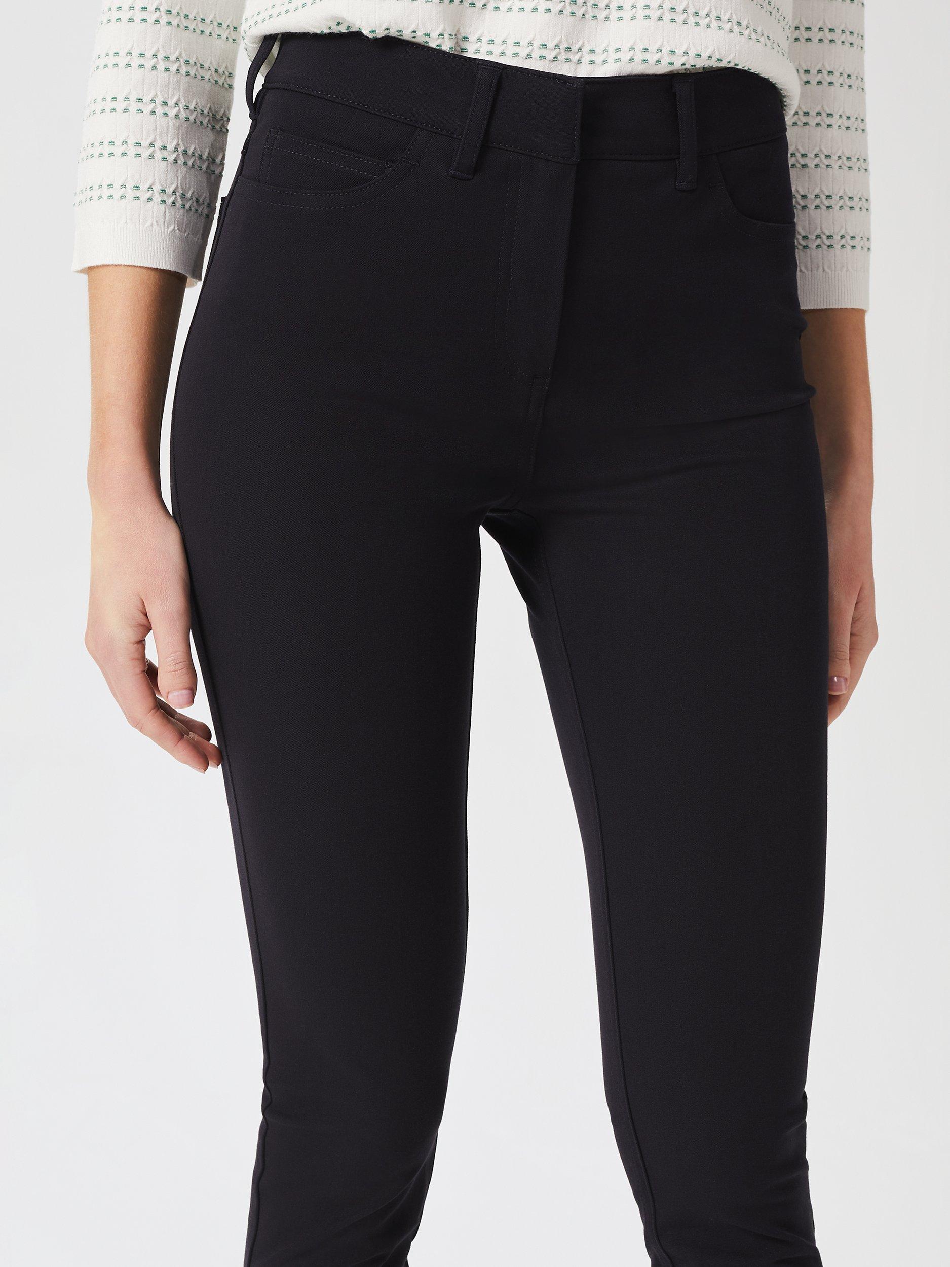 Product image 2 of 3, which shows Hobbs Petite Amanda Jeans, Navy, 6