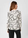 Hobbs Brooke Merino Wool Dalmatian Jumper, Ivory/Black