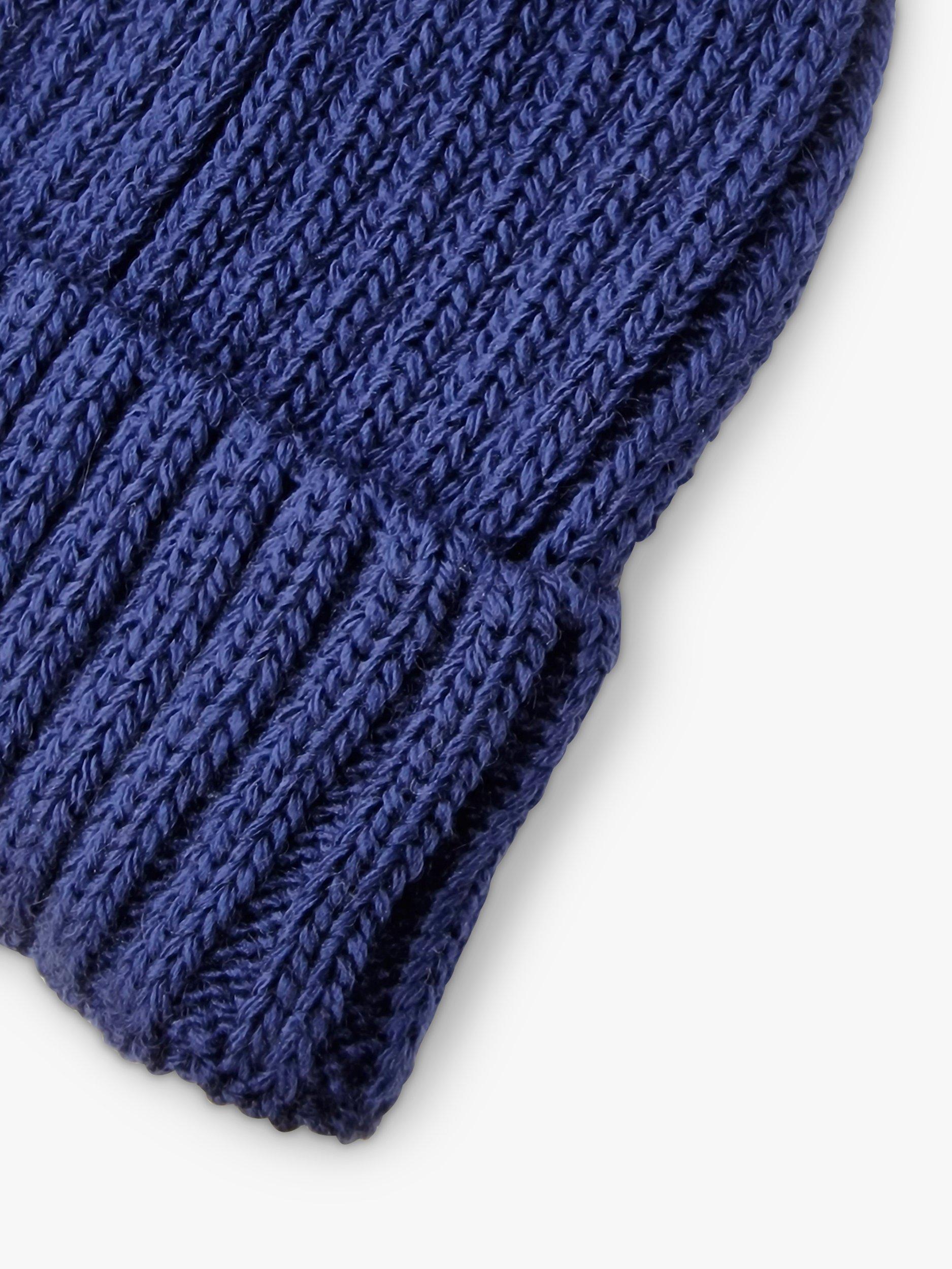 Product image 2 of 2, which shows HotSquash Wool Blend Beanie, True Navy, One Size
