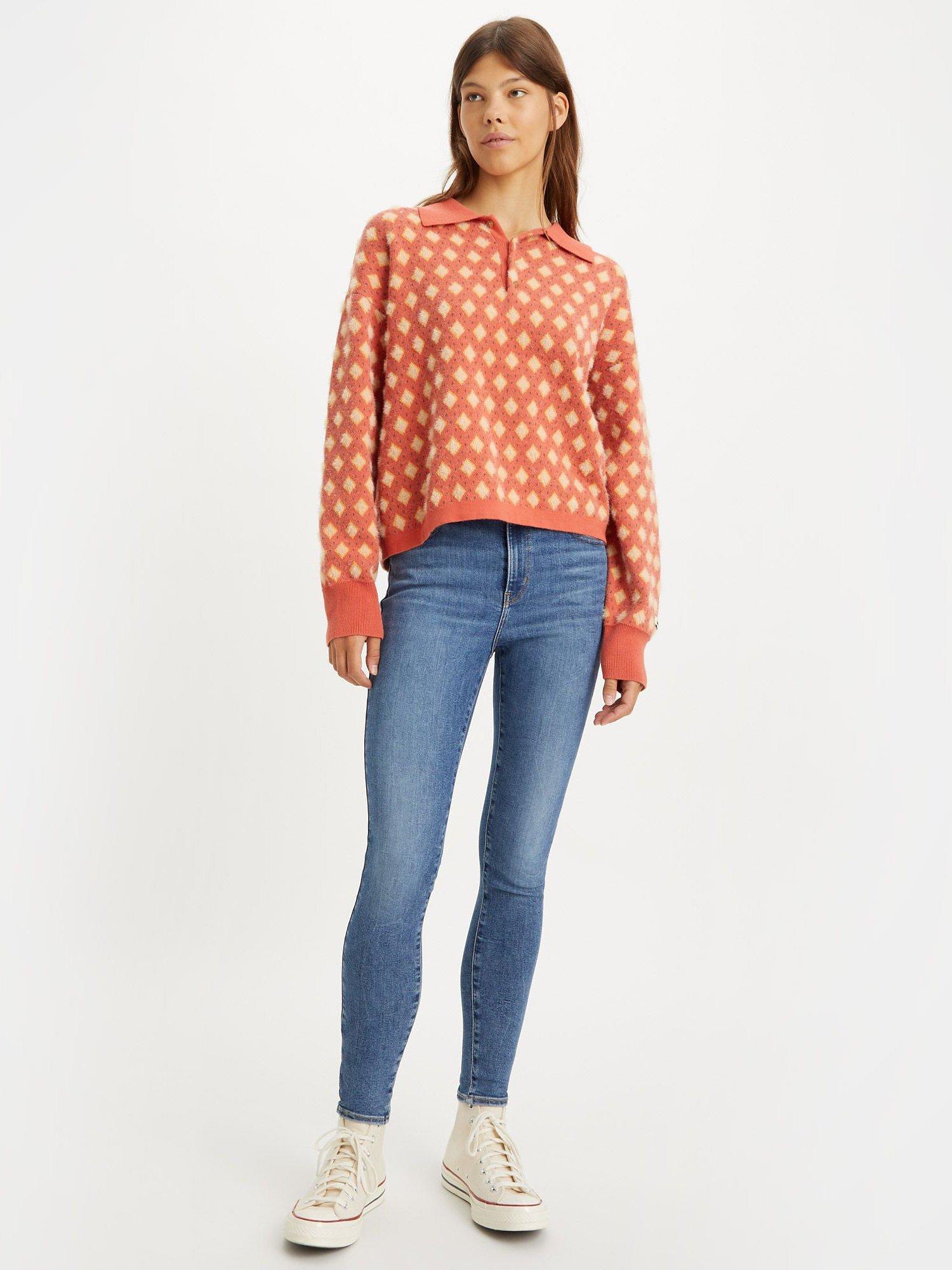 Product image 3 of 4, which shows Levi's 720 High-Waisted Skinny Jeans, Love Song Mid, W24/L30
