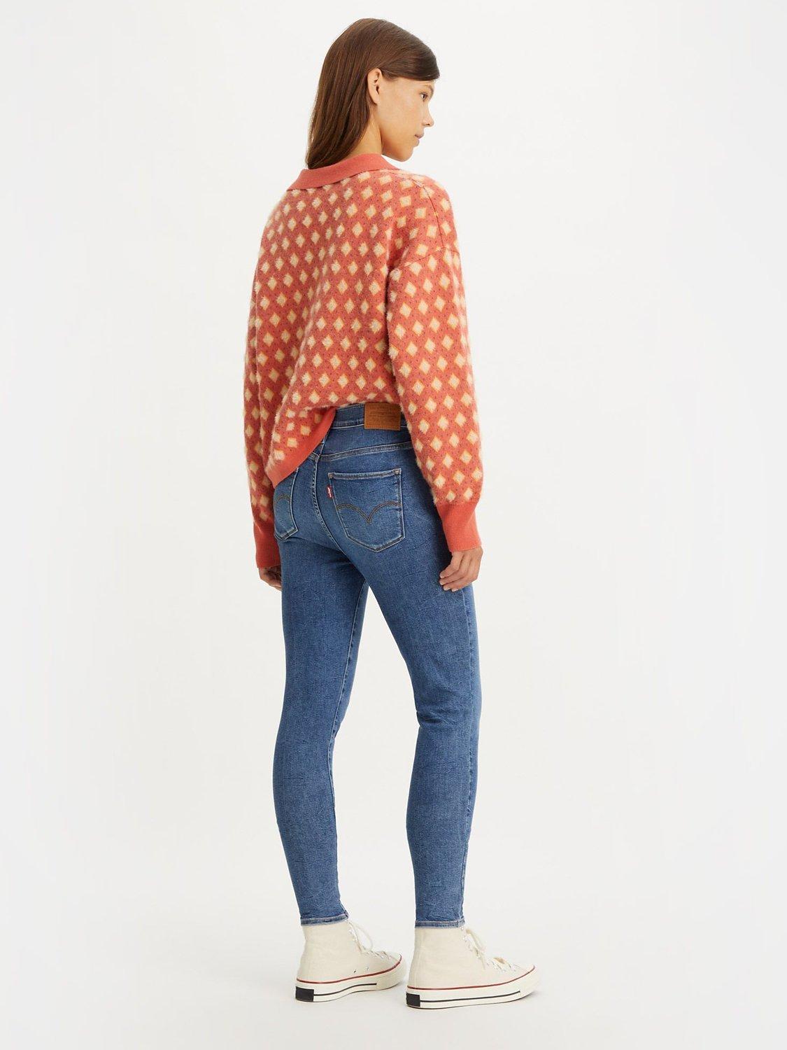 Product image 4 of 4, which shows Levi's 720 High-Waisted Skinny Jeans, Love Song Mid, W24/L30