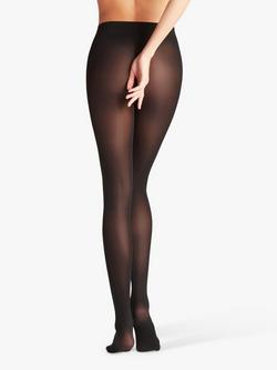 FALKE Pure Matt 50 Denier Semi-Opaque Tights - view 2, Black