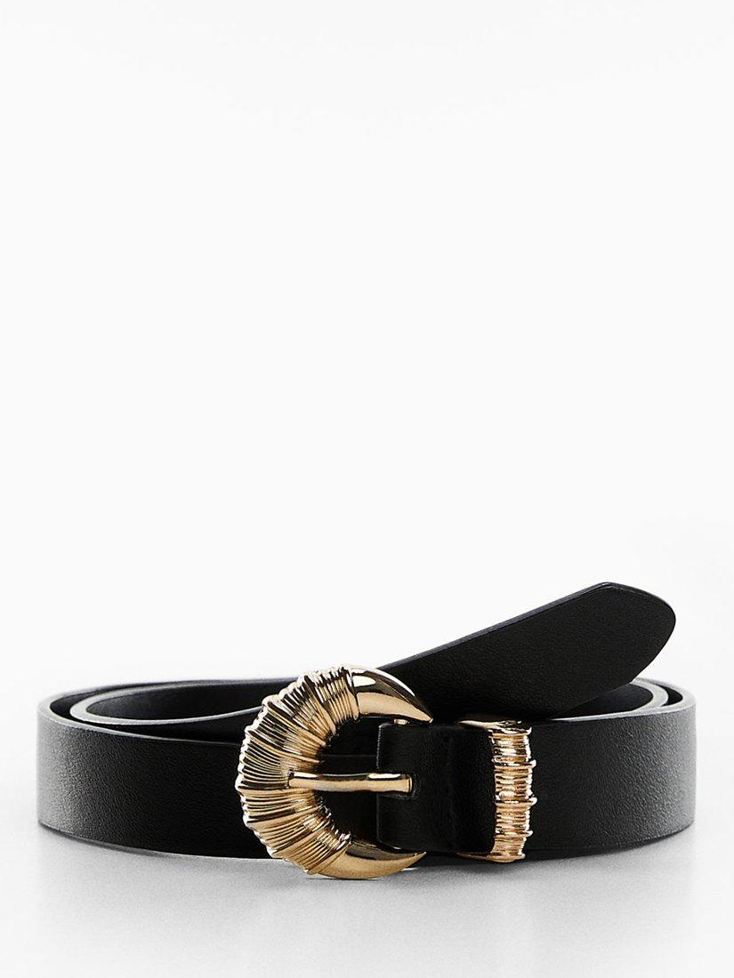 Mango Nils Buckle Detail Belt