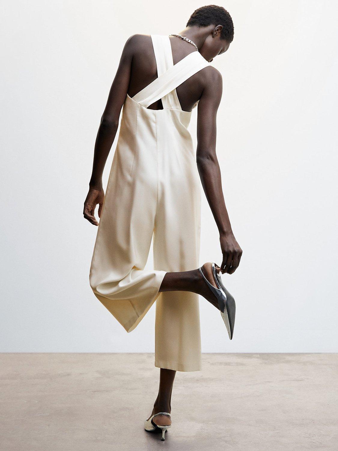 Mango Ticket Sleeveless Jumpsuit