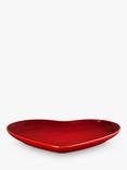 Le Creuset Stoneware Heart Platter