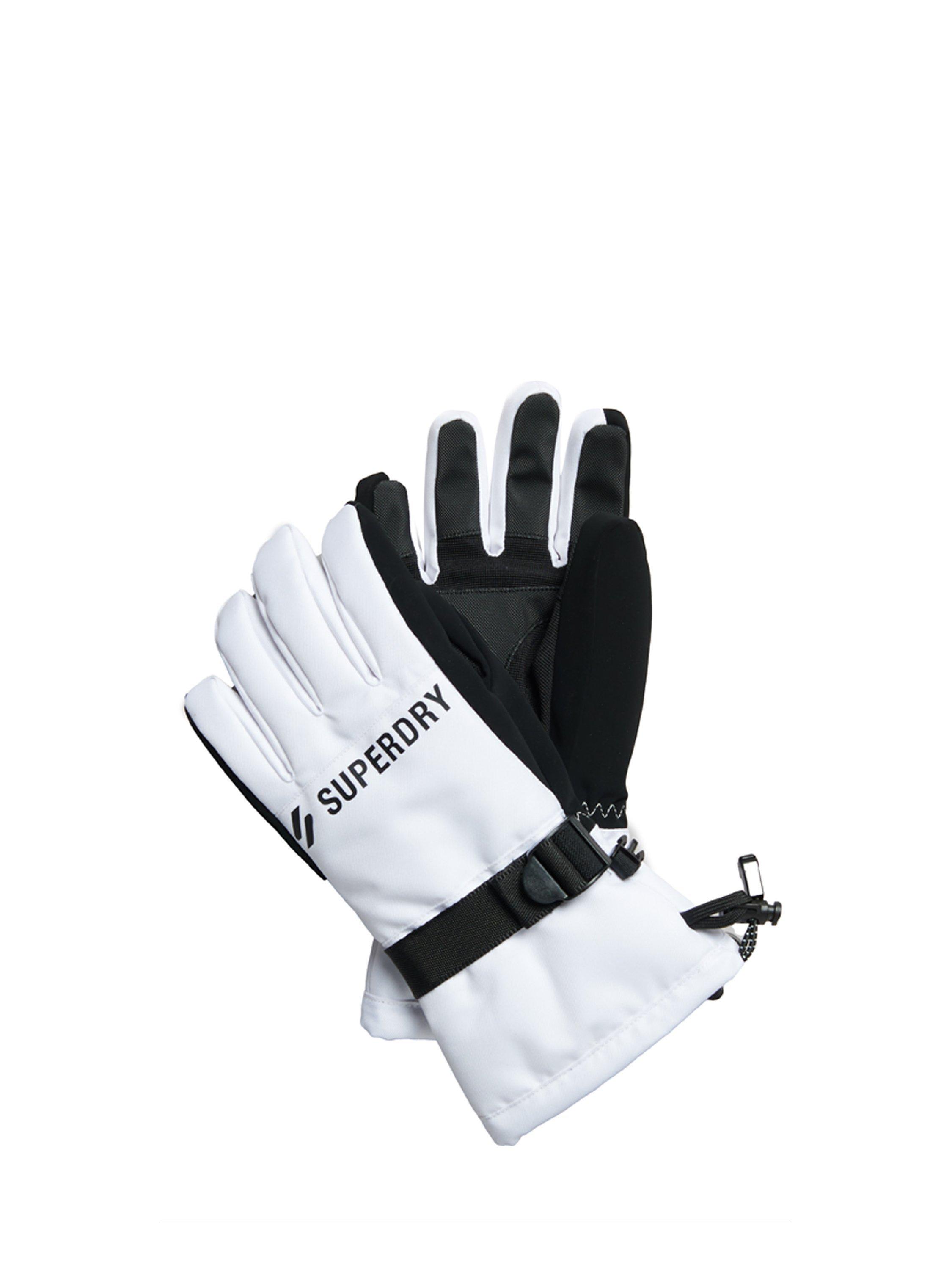 Superdry Men's Snow Ski Gloves, Optic