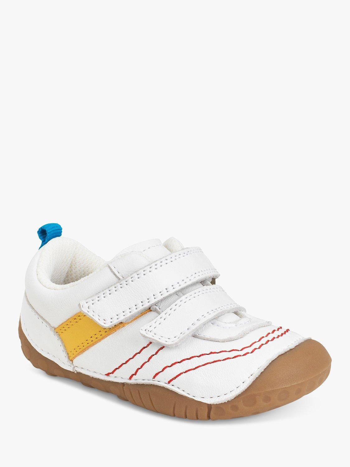 Product image 3 of 6, which shows Start-Rite Baby Little Smile Leather Shoes, White, 2G Jnr
