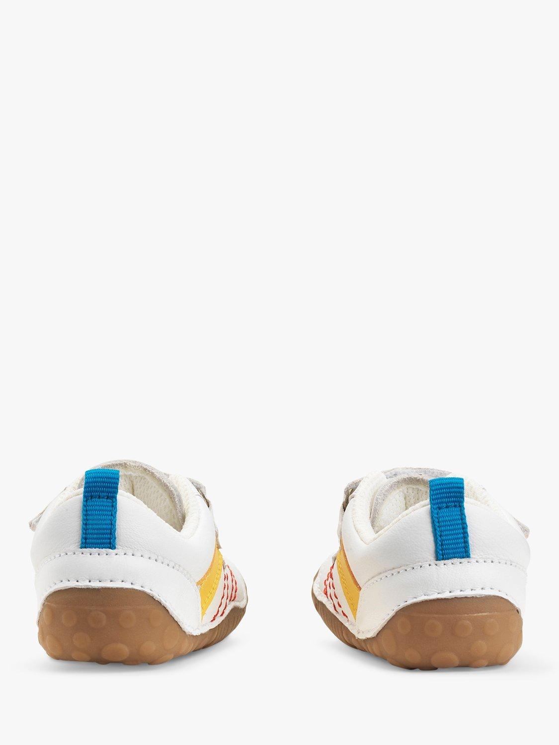 Product image 6 of 6, which shows Start-Rite Baby Little Smile Leather Shoes, White, 2G Jnr