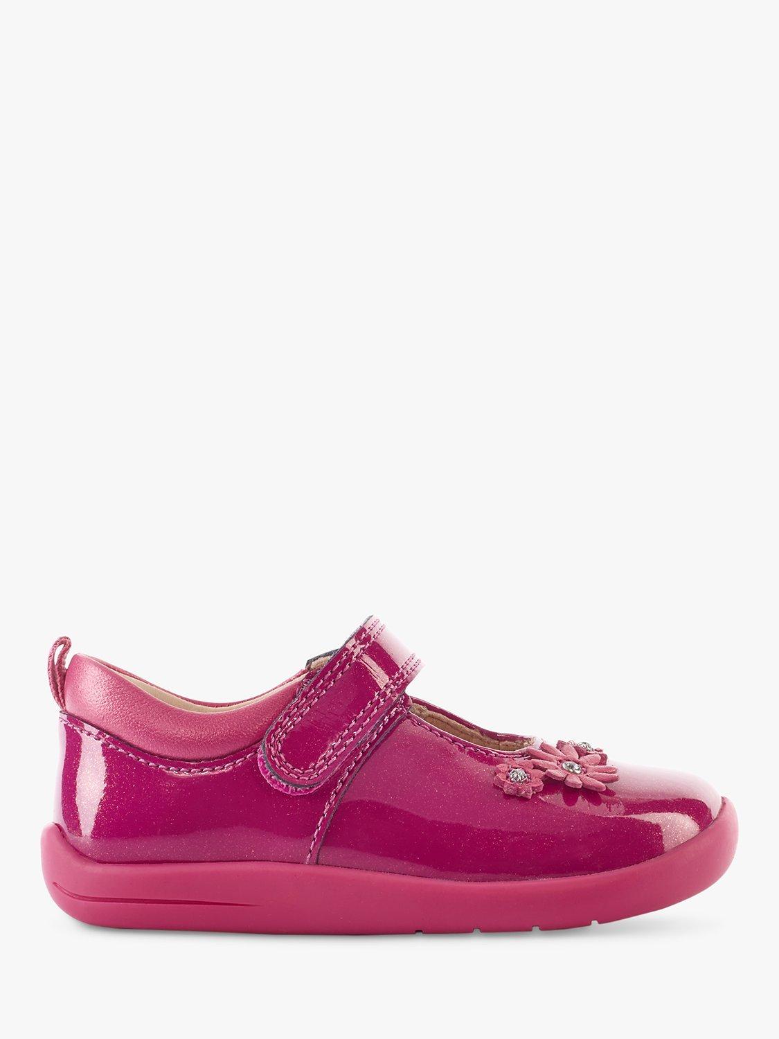 Start-Rite Children's Fairy Tale Mary Jane Shoes, Berry Glitter Patent