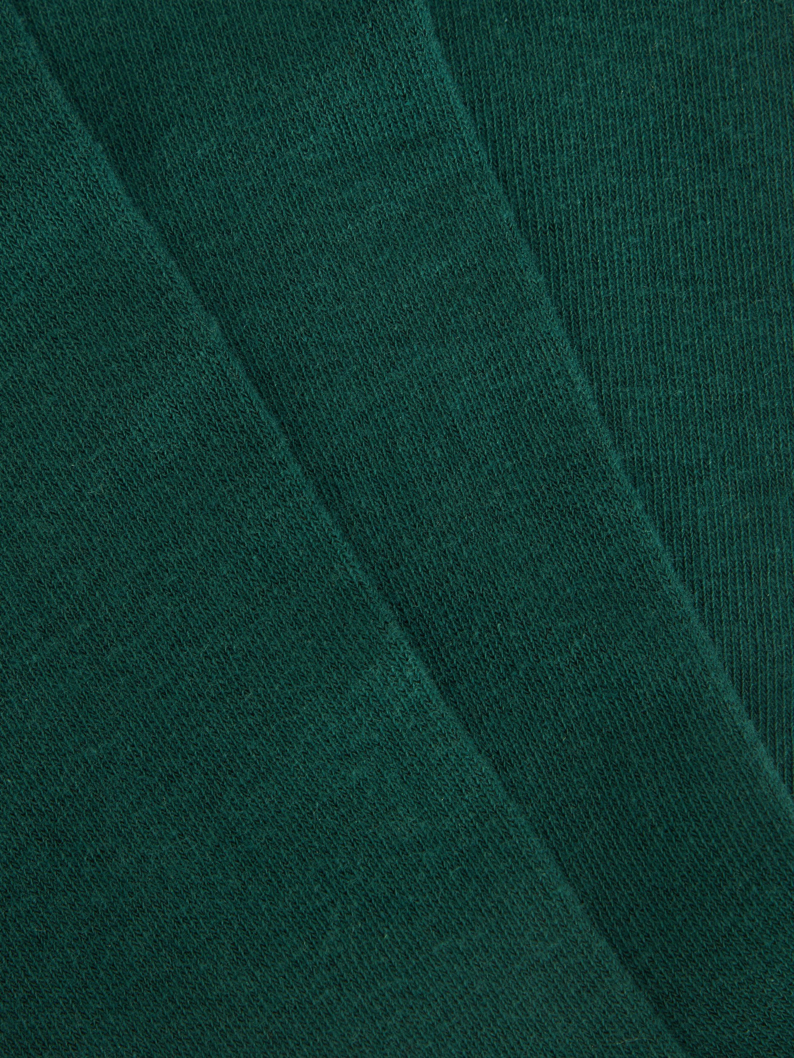 Product image 2 of 2, which shows John Lewis ANYDAY Kids' Cotton Rich Tights, Pack of 3, Green, 2-3 years