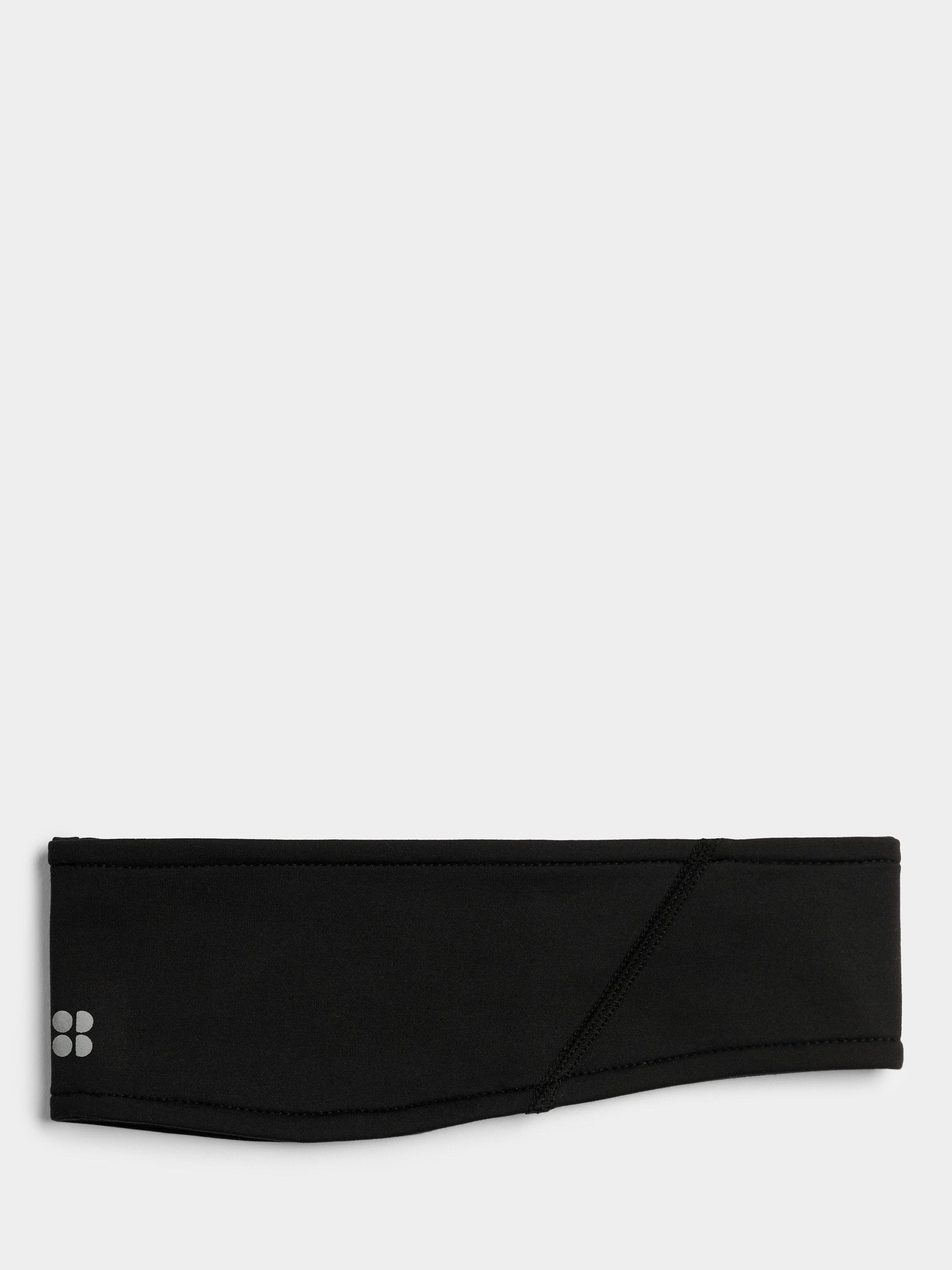 Product image 5 of 6, which shows Sweaty Betty Therma Run Ear Warmer, Black, One Size