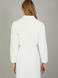 Monsoon Melanie Faux Fur Jacket, Ivory