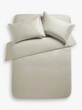 John Lewis Temperature Balancing Cotton 400 Thread Count Cotton Bedding, Latte