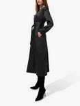 Jasper Conran Connie Kimono Wrap Dress, Black