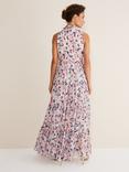 Phase Eight Esme High Neck Floral Maxi Dress, Multi