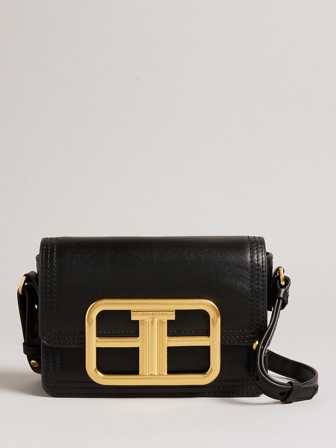 Ted Baker Tikisha Bold Statement Mini Cross Body Bag , Black, Black