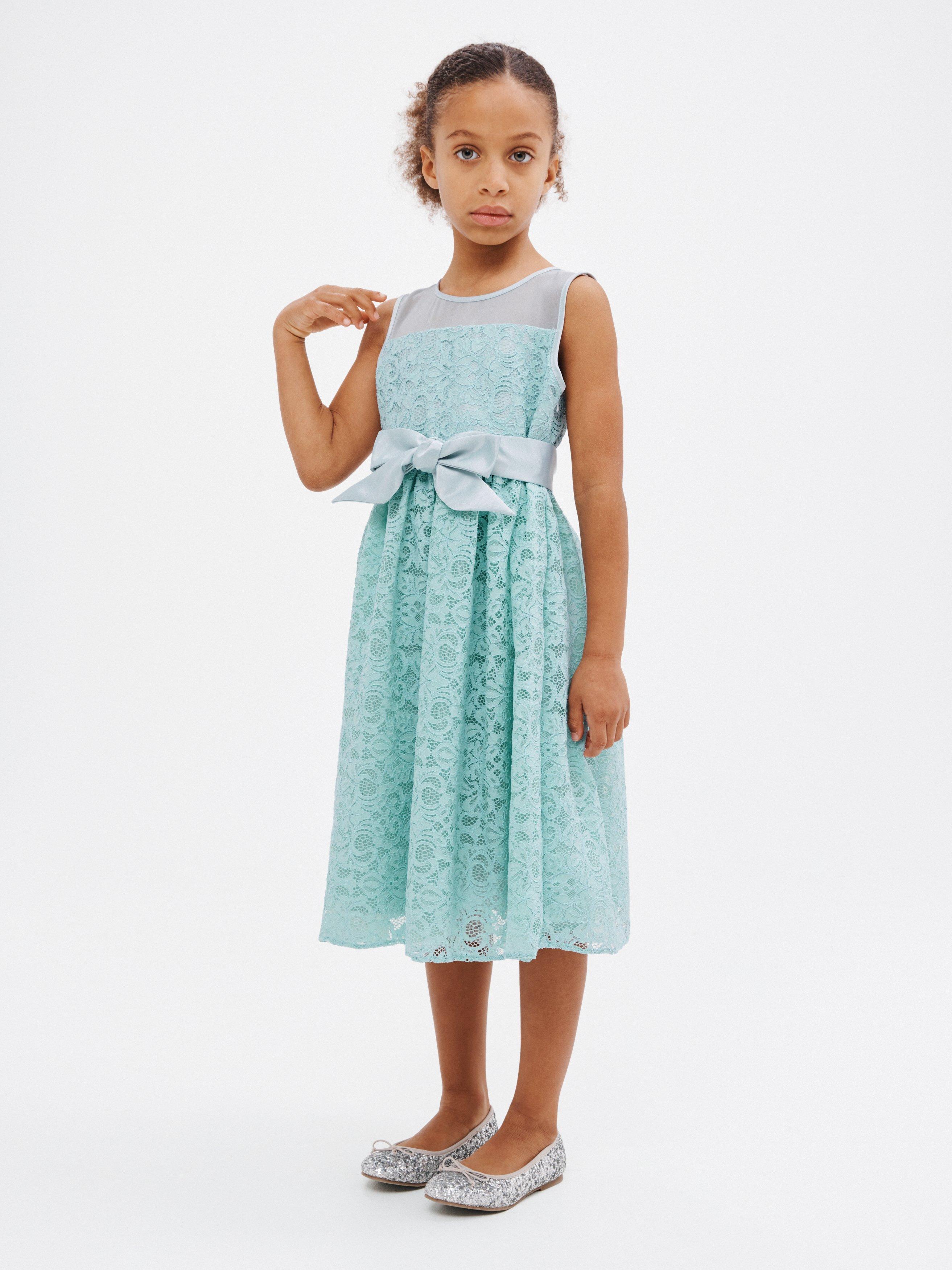 John Lewis Kids' Floral Embroidered Bridesmaid