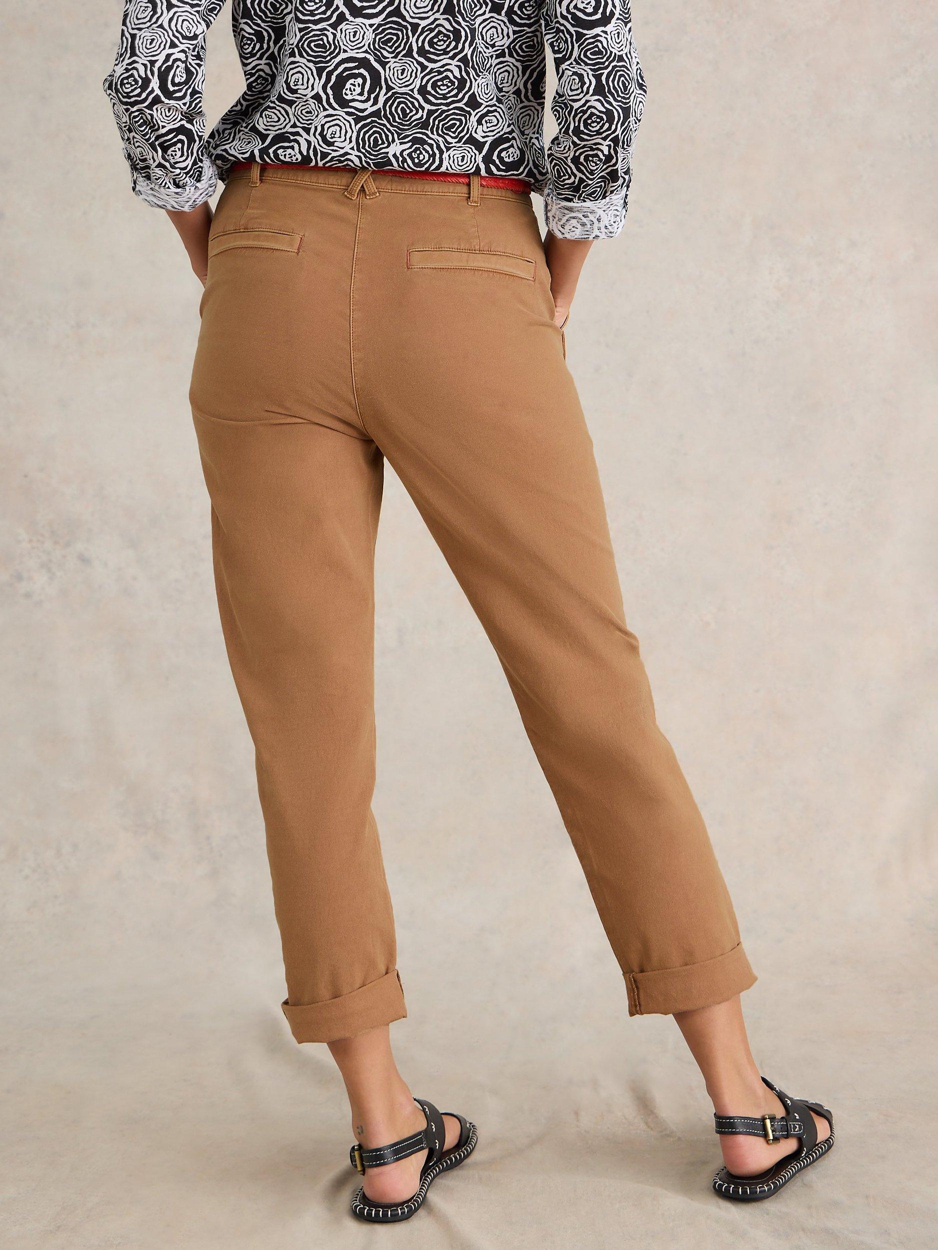 Product image 6 of 7, which shows White Stuff Twister Chinos, Mid Tan, 22R