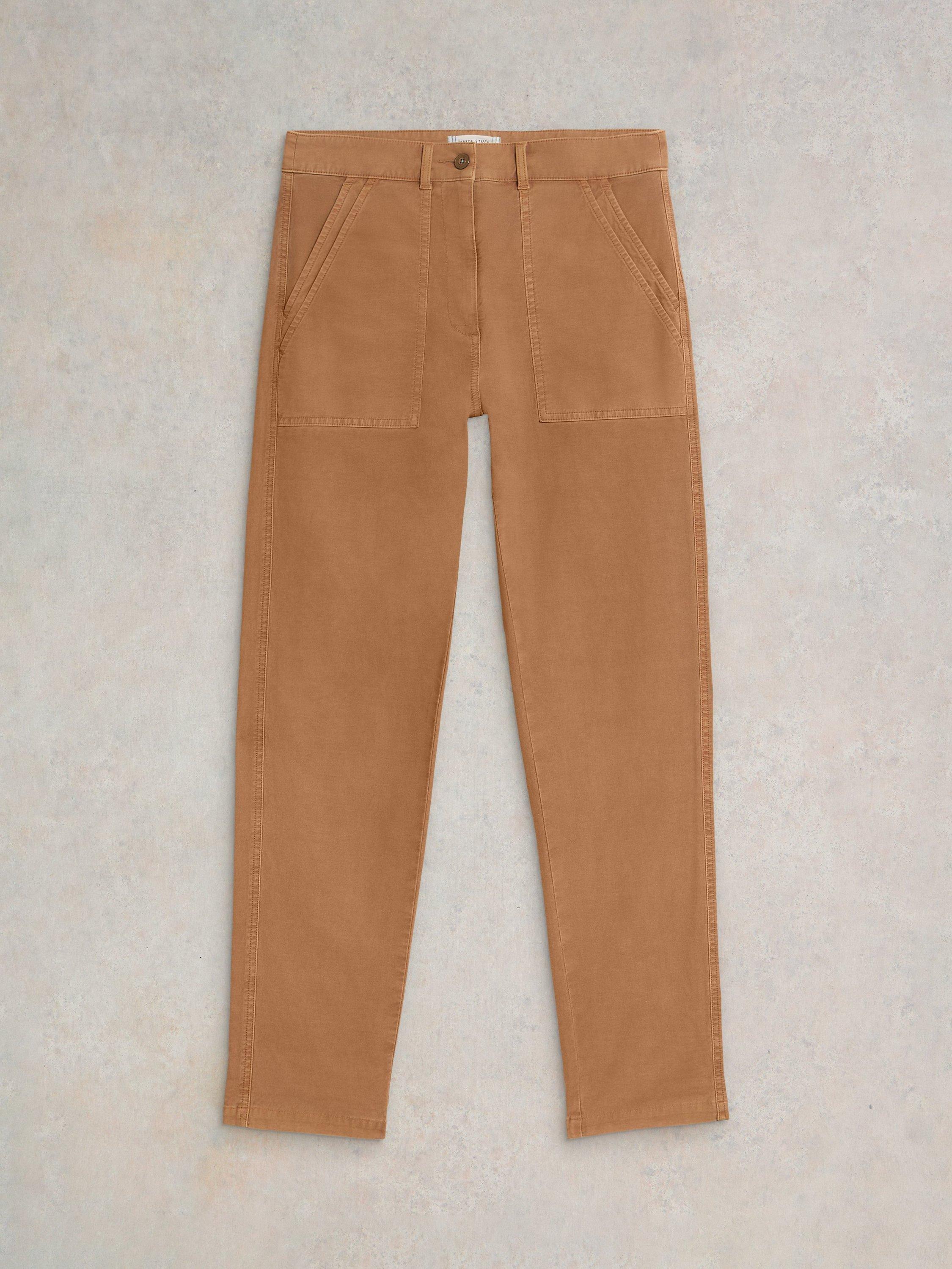 Product image 4 of 7, which shows White Stuff Twister Chinos, Mid Tan, 22R