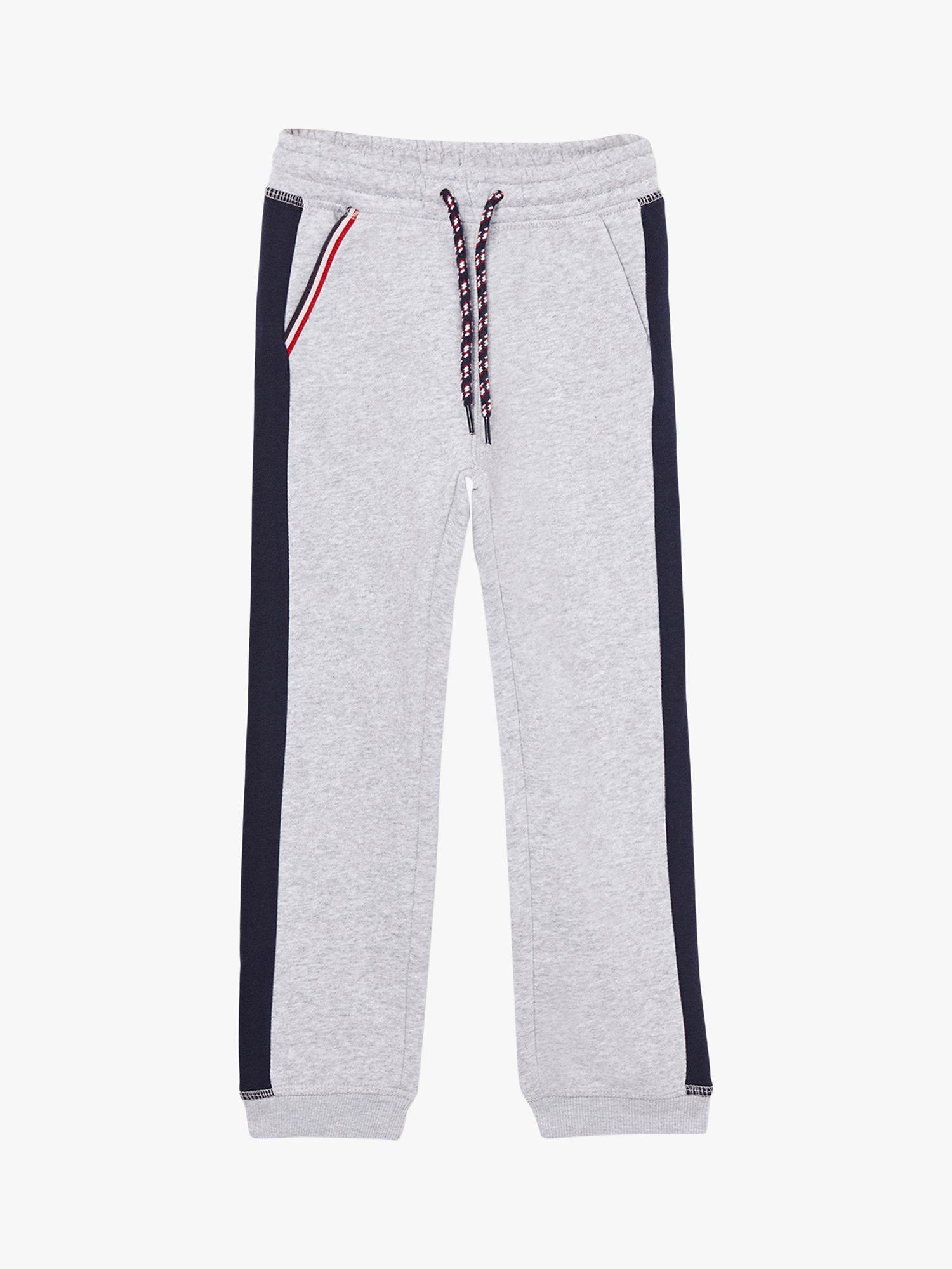 Du Pareil au même Kids' Two-Tone Elasticated Joggers, Grey