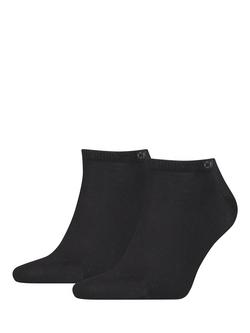 Calvin Klein Trainer Socks, Pack of 2, 001 Black