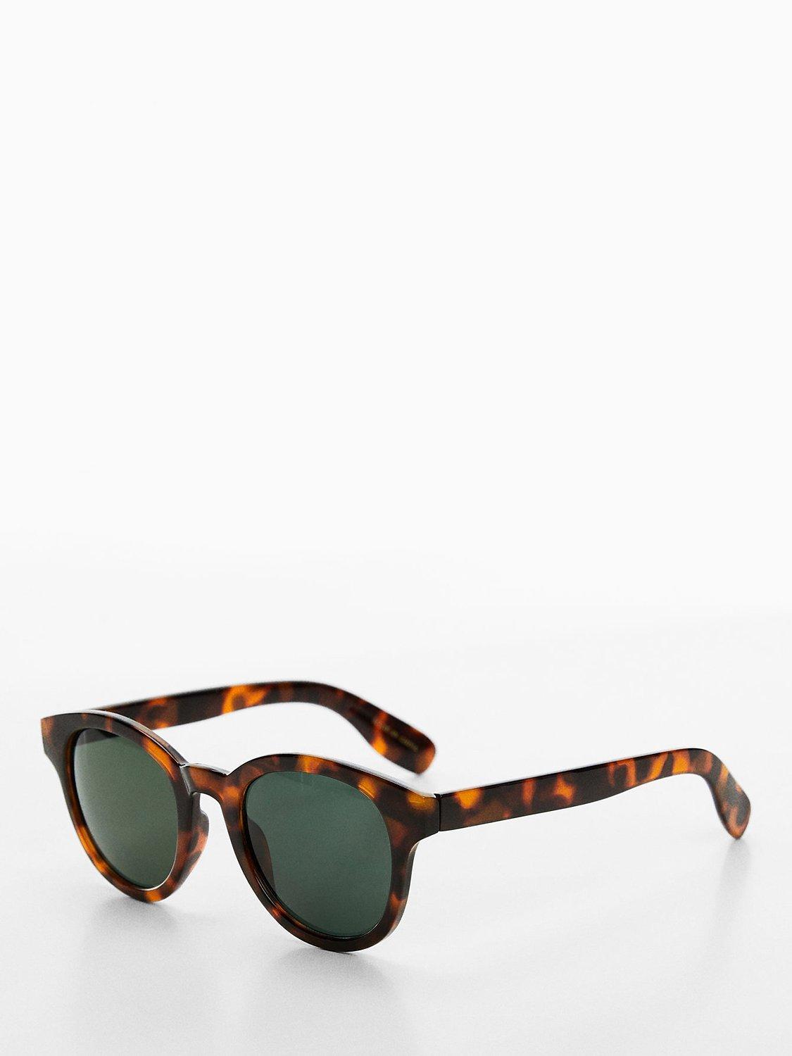 Mango Daniela Women's Sunglasses, Dark Brown, Brown