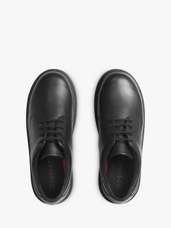 Start-Rite Kids' Glitch Leather School Shoes, Black - view 2, Black Leather