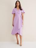 Phase Eight Julissa Wrap Midi Dress, Crocus