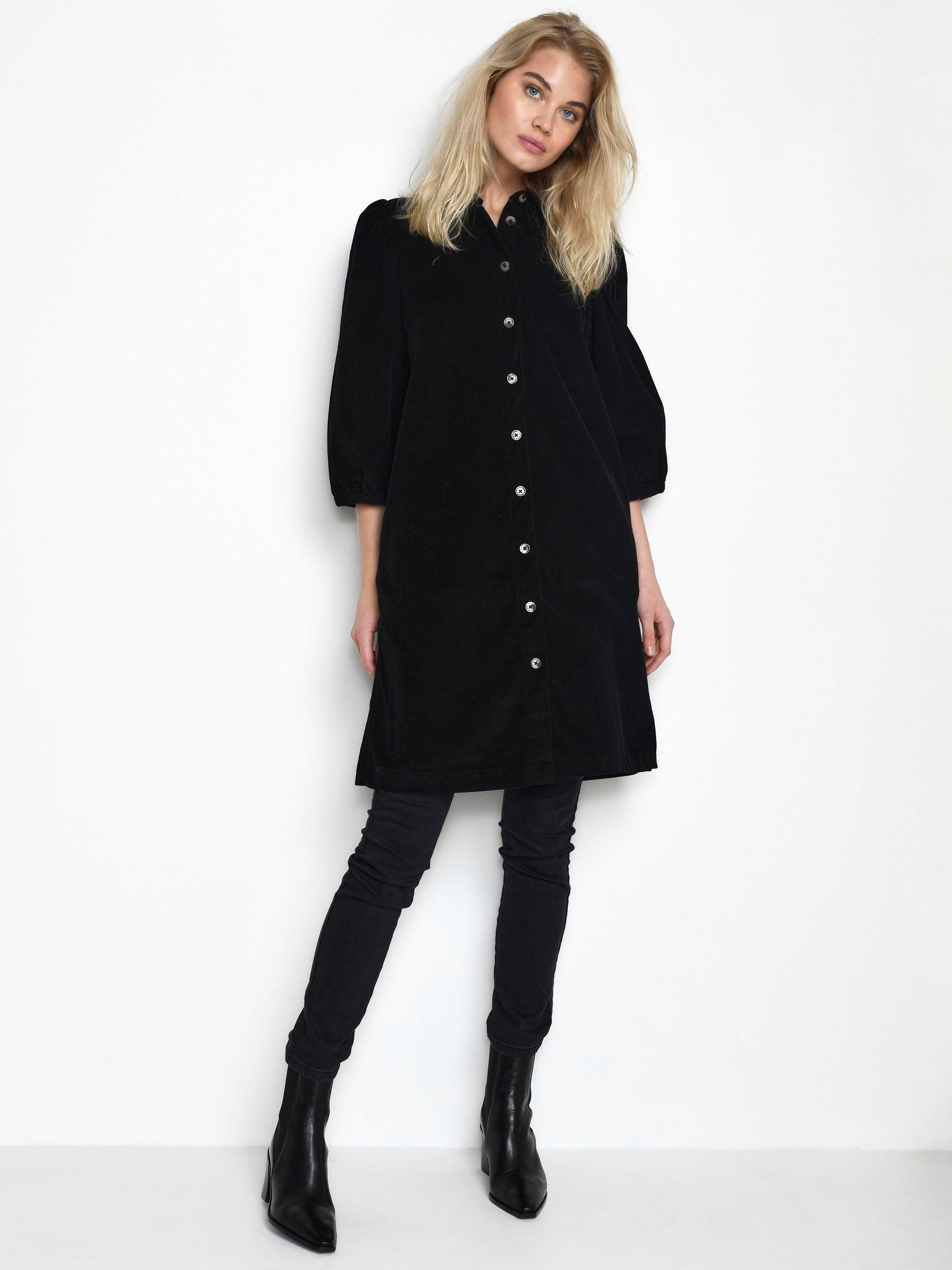 KAFFE Eva Corduroy Shirt Dress