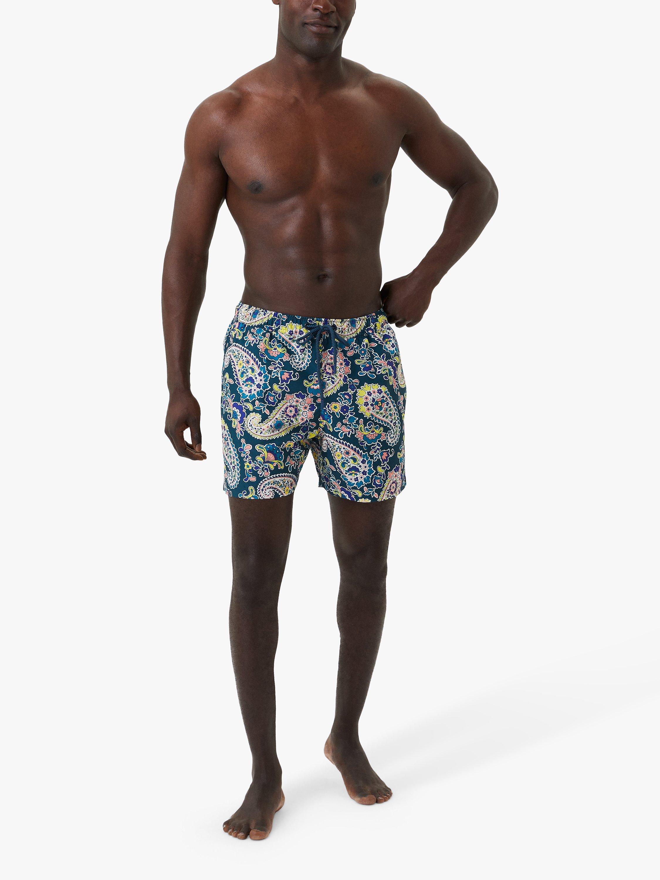 Björn Borg Men's Recycled Polyester Swim Shorts, Bb Paislie