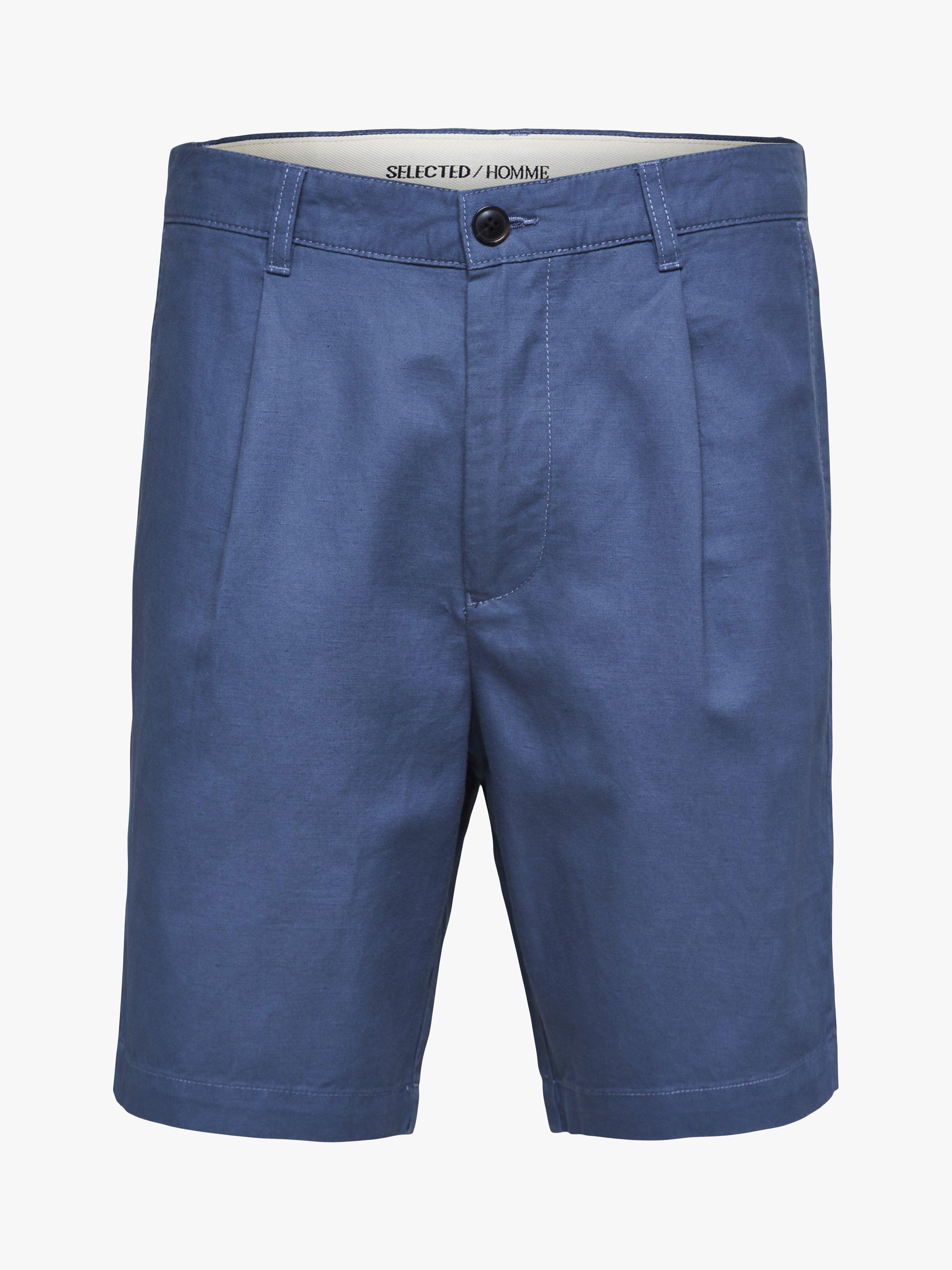 SELECTED HOMME Linen Blend Shorts