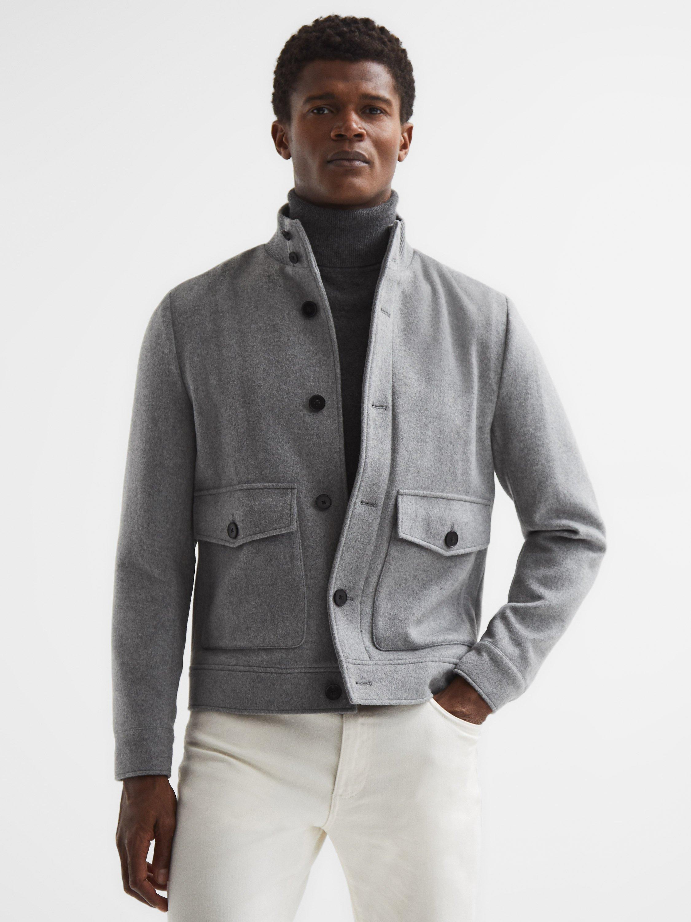 Reiss Vienna Wool Blend Jacket