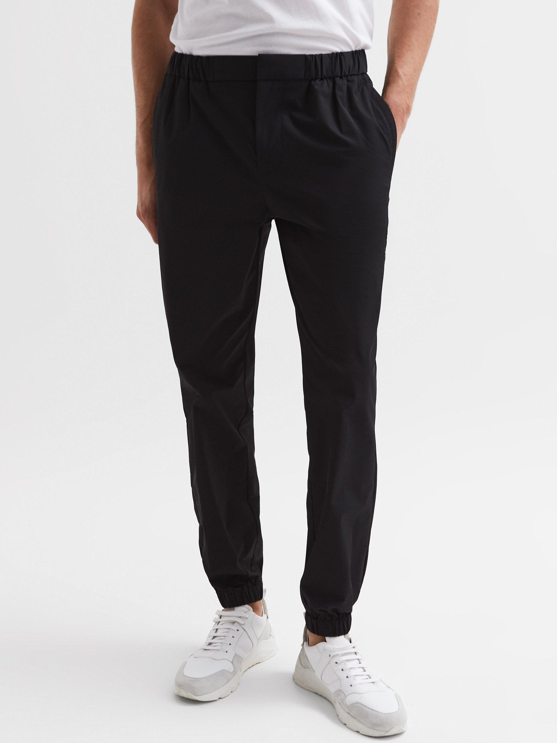 Reiss Lemar Technical Trousers, Black