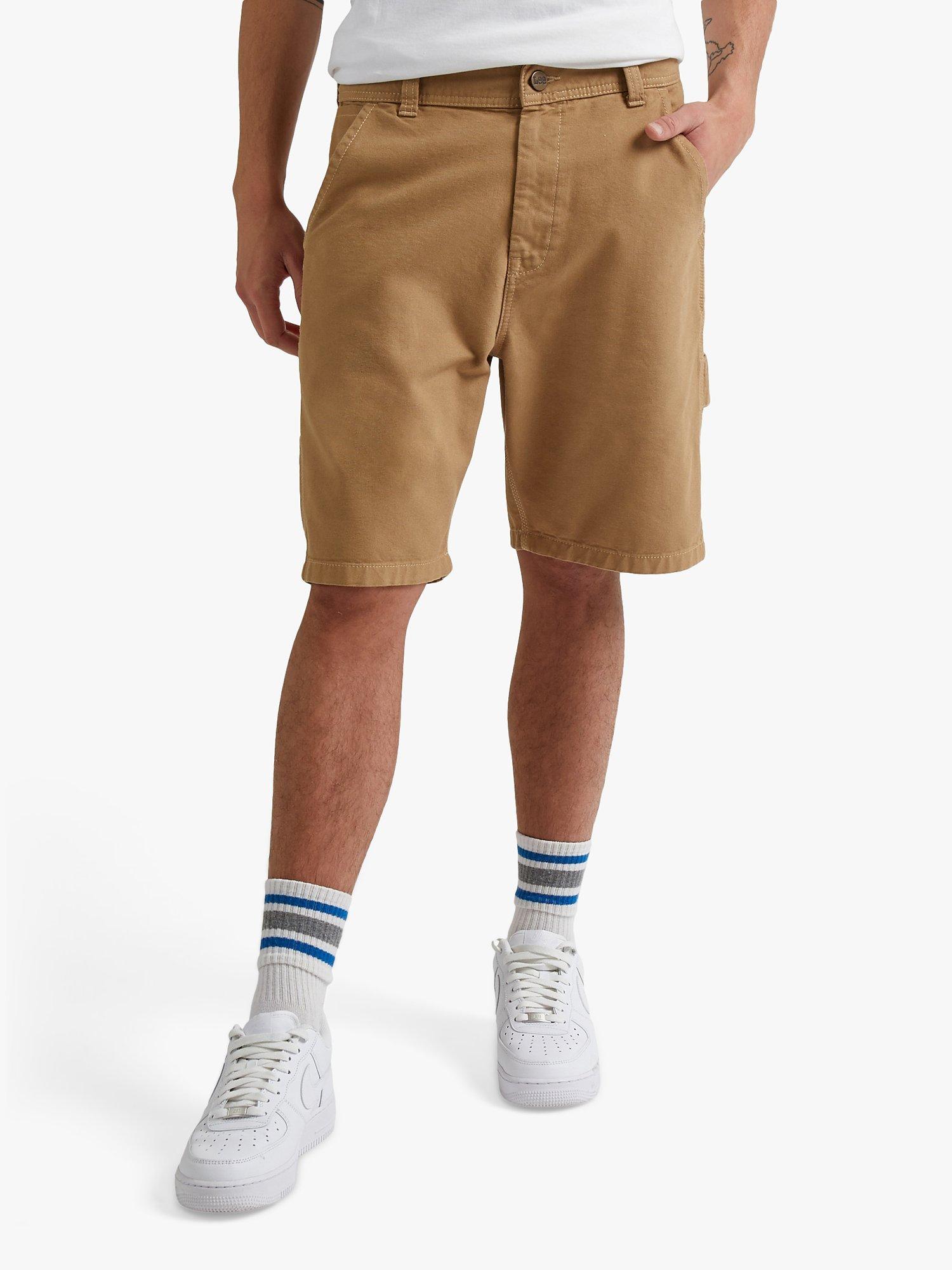 Lee Denim Carpenter Shorts, Clay