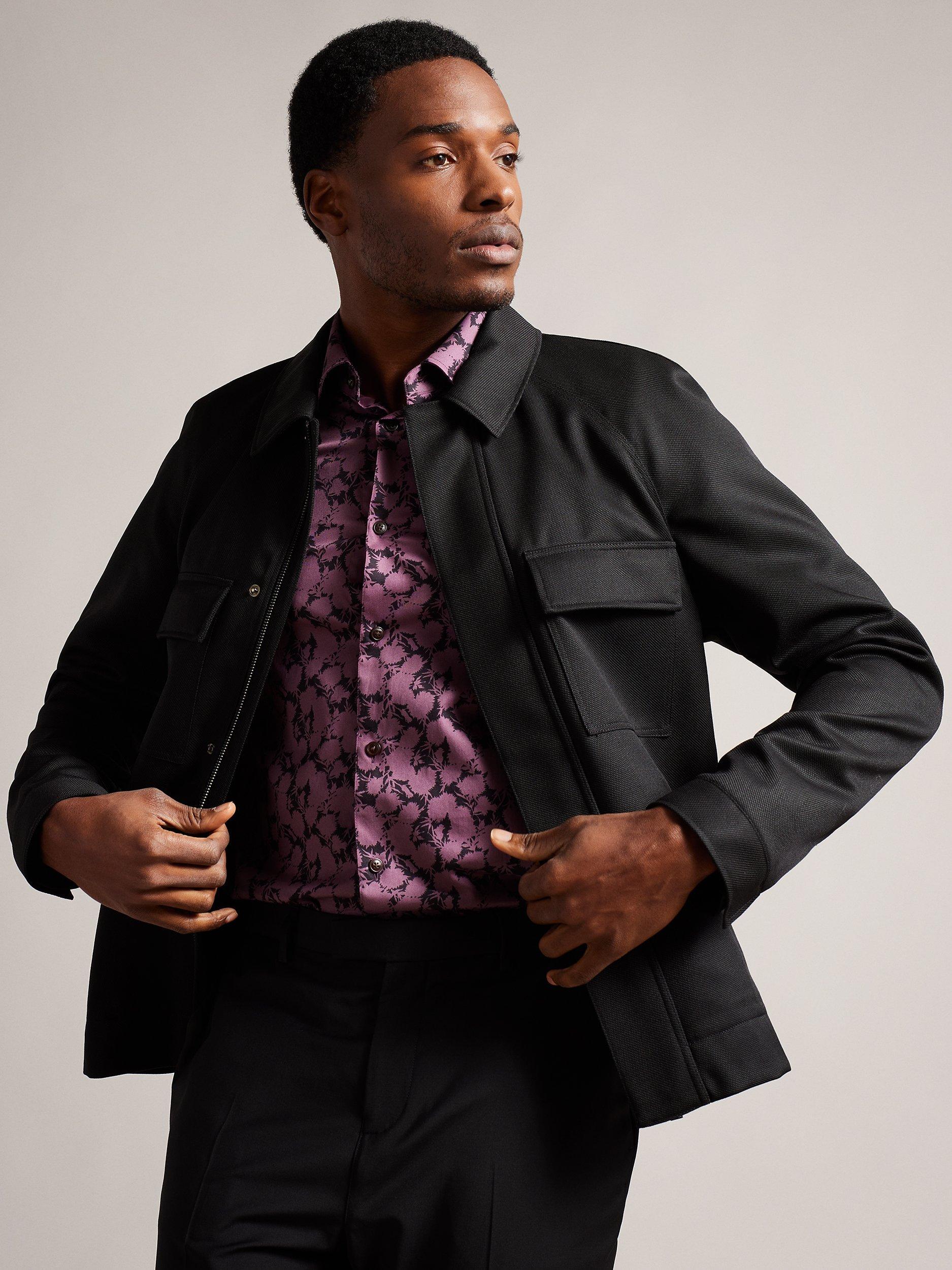 Ted Baker Filtyj Wool Jacket, Black
