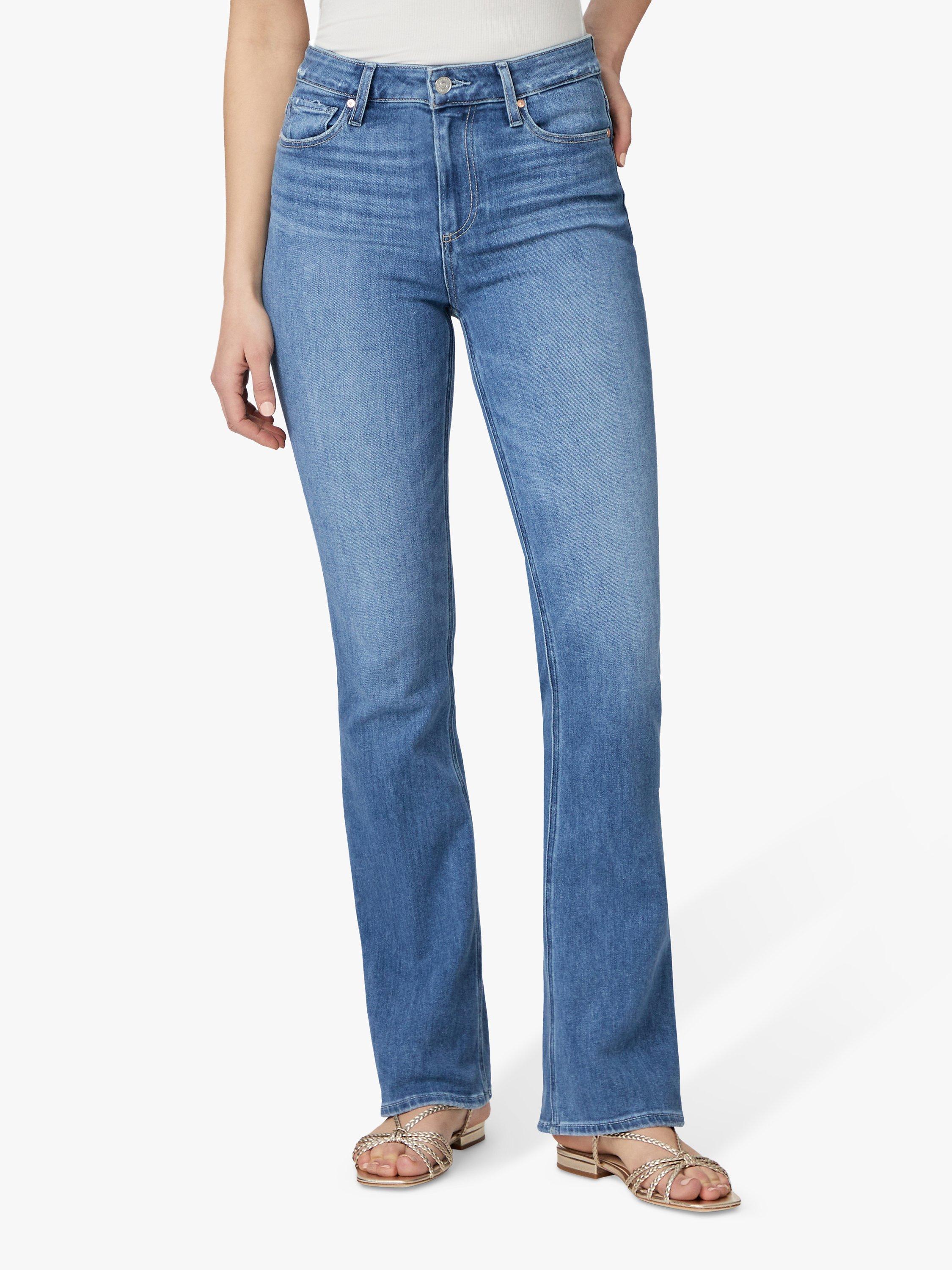 PAIGE Laurel Canyon High Rise Jeans, Bellflower