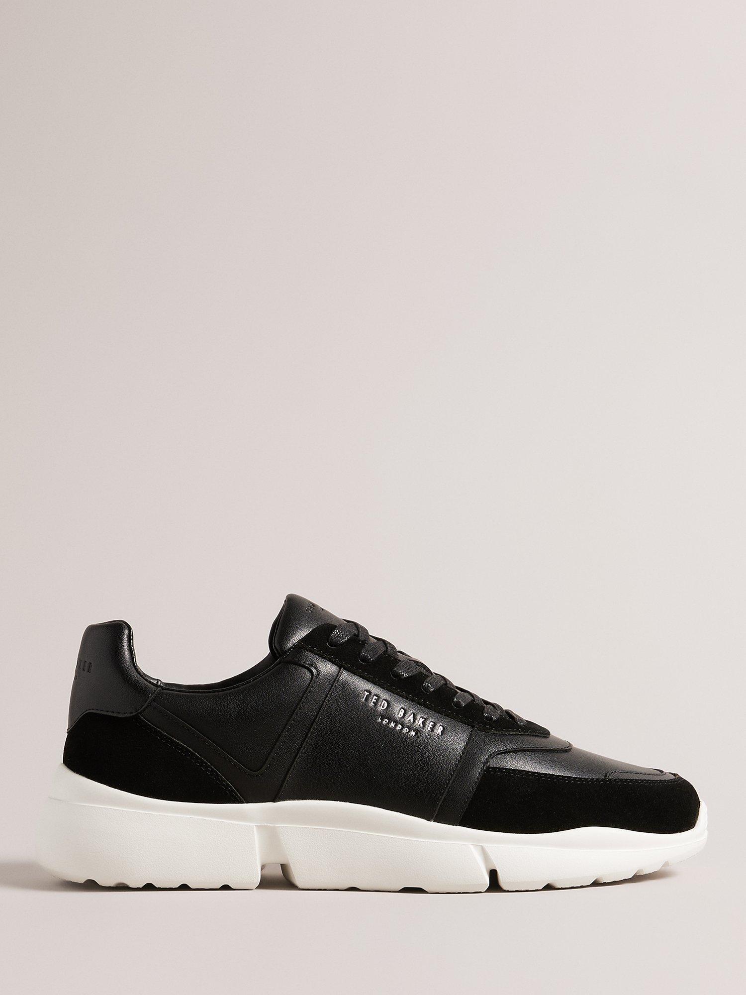 Ted Baker Cecyle Leather And Suede Trainers