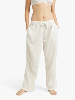 Nudea The PJ Trouser Pyjama Bottoms, White